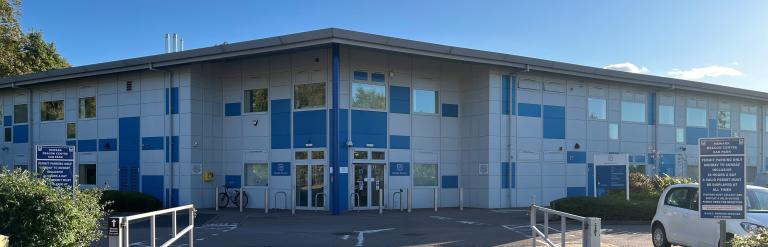 A view of the Newark Beacon office from outside.